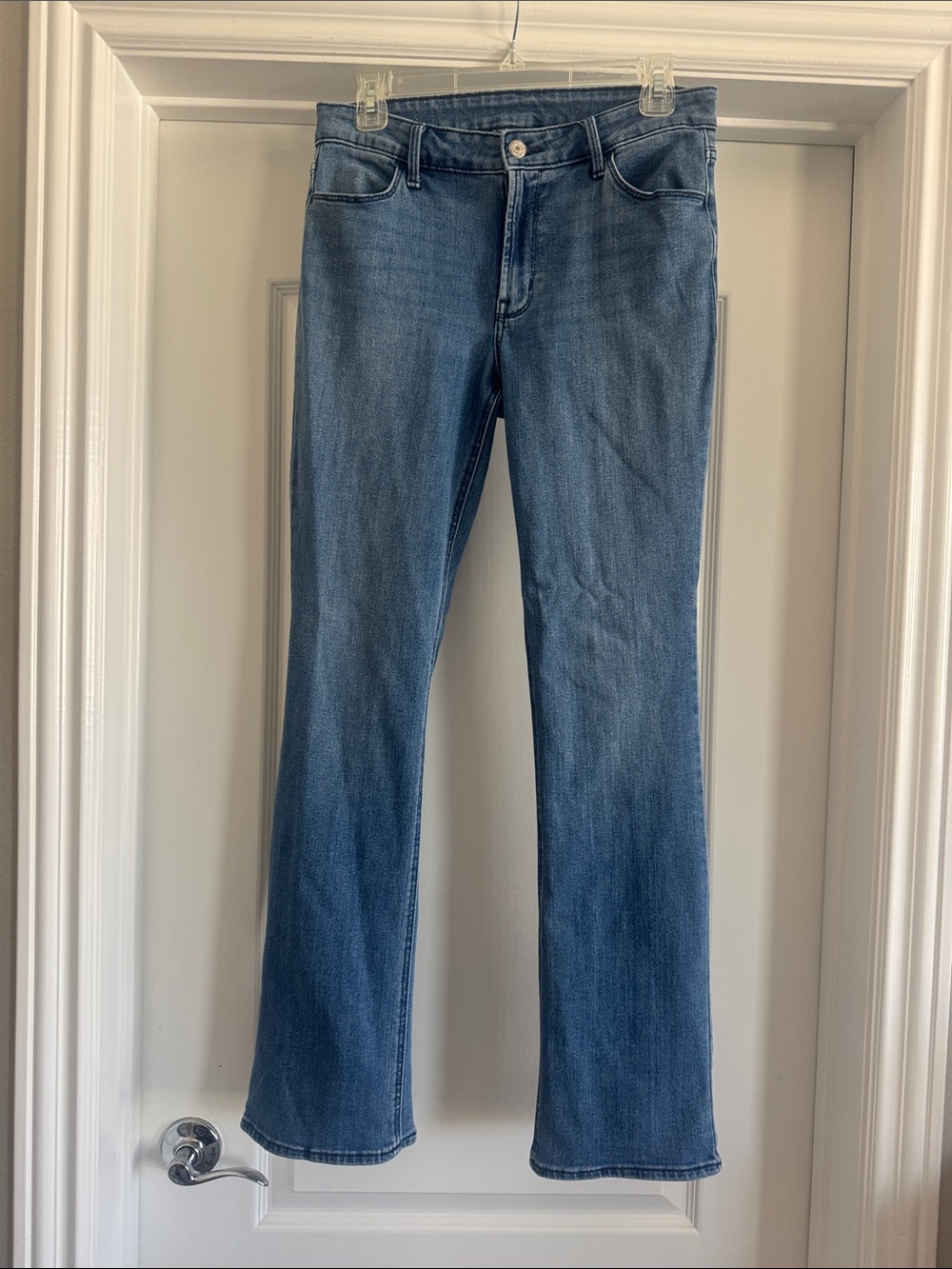 Old Navy Women's Mid Blue Flare Jeans